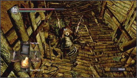 Look around - there is another blowdart warrior in the area - Blighttown - p. 3 | Walkthrough - Walkthrough - Dark Souls Game Guide & Walkthrough