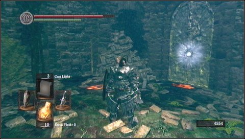 Once you regenerate, continue your walk - Darkroot Garden - p. 1 | Walkthrough - Walkthrough - Dark Souls Game Guide & Walkthrough