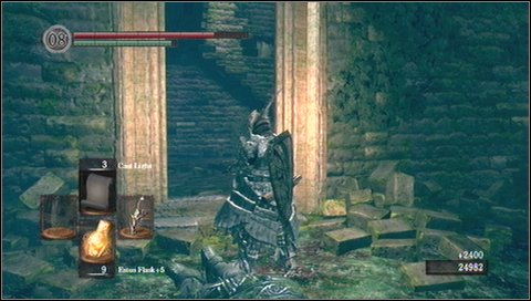 First explore the rest of this location - youll encounter a tree with strange branches - Darkroot Garden - p. 2 | Walkthrough - Walkthrough - Dark Souls Game Guide & Walkthrough