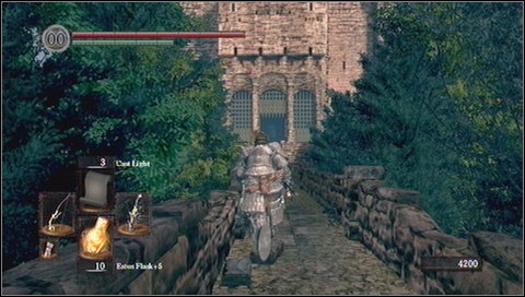 Sens Fortress can be reached from a bonfire located above blacksmith Andrei chamber (Undead Parish) - Sens Fortress - p. 1 | Walkthrough - Walkthrough - Dark Souls Game Guide & Walkthrough