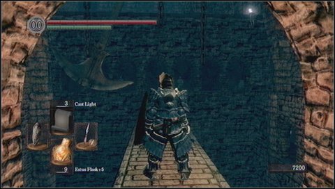 NOTE - at this time you can go to the special and optional part of this location - Sens Fortress - p. 1 | Walkthrough - Walkthrough - Dark Souls Game Guide & Walkthrough