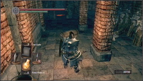 Go to the corridor with balls and turn left - Sens Fortress - p. 2 | Walkthrough - Walkthrough - Dark Souls Game Guide & Walkthrough