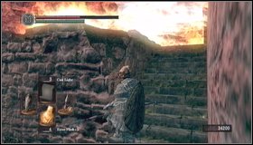 Go back up and go up the next stairs - Sens Fortress - p. 3 | Walkthrough - Walkthrough - Dark Souls Game Guide & Walkthrough