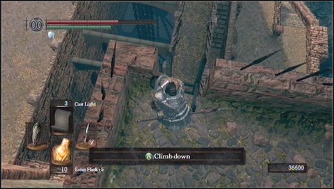 If you choose to go there, youll reach and optional part of this location - a tower guarded by Ricard the Archer - Sens Fortress - p. 4 | Walkthrough - Walkthrough - Dark Souls Game Guide & Walkthrough