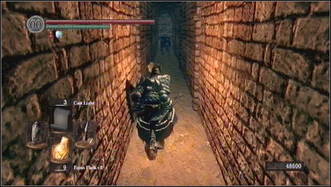 But the further way leads in the opposite direction - Sens Fortress - p. 5 | Walkthrough - Walkthrough - Dark Souls Game Guide & Walkthrough