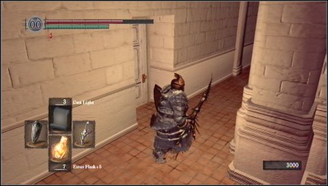 There is a fireplace inside - hit it to reveal a secret passage - Anor Londo - p. 4 | Walkthrough - Walkthrough - Dark Souls Game Guide & Walkthrough