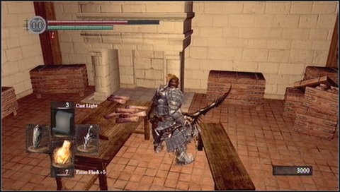 Move down to the dark room - there are five chests - Anor Londo - p. 4 | Walkthrough - Walkthrough - Dark Souls Game Guide & Walkthrough