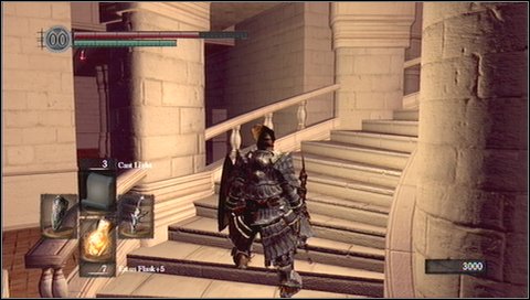 On the floor youll find several chests - some of them are Mimics, so hit them first - Anor Londo - p. 4 | Walkthrough - Walkthrough - Dark Souls Game Guide & Walkthrough