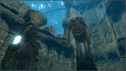 After obtaining this valuable item, you have to put it in the altar - Lordvessel | Walkthrough - Walkthrough - Dark Souls Game Guide & Walkthrough