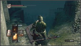 You can also return in front of the tower and go up the stairs - New Londo Ruins - p. 2 | Walkthrough - Walkthrough - Dark Souls Game Guide & Walkthrough