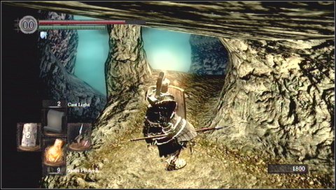 Turn right to the cavern - Tomb of Giants - p. 2 | Walkthrough - Walkthrough - Dark Souls Game Guide & Walkthrough
