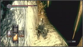 Inside youll see bone towers and a skeleton archer in the distance - Tomb of Giants - p. 2 | Walkthrough - Walkthrough - Dark Souls Game Guide & Walkthrough