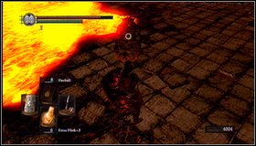 Now head towards a tower in the middle of lava - Lost Izalith - p. 1 | Walkthrough - Walkthrough - Dark Souls Game Guide & Walkthrough