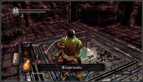 In the lower part of the tower youll find an illusory wall - it is one of the side ones - Lost Izalith - p. 1 | Walkthrough - Walkthrough - Dark Souls Game Guide & Walkthrough