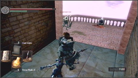 There are chest on both sides of the inner balcony, but watch out - The Dukes Archives - p. 2 | Walkthrough - Walkthrough - Dark Souls Game Guide & Walkthrough