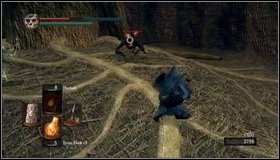 Head down, going from one walkway to another - Bonus - The Great Hollow | Walkthrough - Walkthrough - Dark Souls Game Guide & Walkthrough