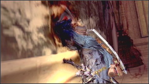 Once inside, run along the bridge and climb up until you get to the bonfire - Bonus - Painted World of Ariamis - p. 1 | Walkthrough - Walkthrough - Dark Souls Game Guide & Walkthrough