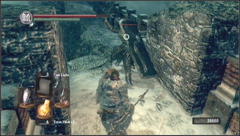 Enter the arena with Crossbreed Priscilla - Bonus - Painted World of Ariamis - p. 3 | Walkthrough - Walkthrough - Dark Souls Game Guide & Walkthrough