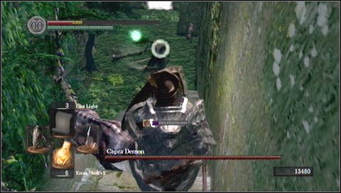 Step 2 - at the top of the stairs kill dogs (it is crucial!) - Capra Demon | How to kill a boss - How to kill a boss - Dark Souls Game Guide & Walkthrough