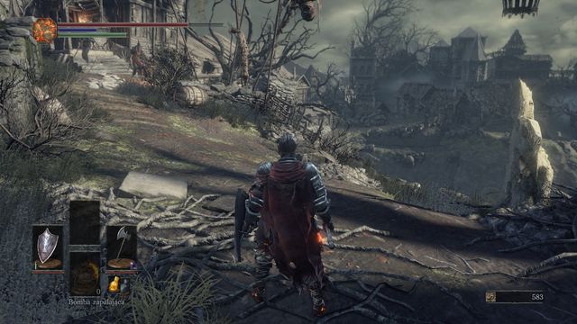Head to a house on the left where you will face two enemies. - Undead Settlement - Walkthrough - Dark Souls III Game Guide & Walkthrough
