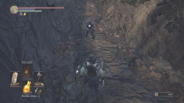 Dont underestimate this quick opponent. - Cathedral of the Deep - outside - Walkthrough - Dark Souls III Game Guide & Walkthrough