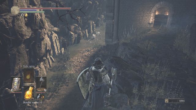 Walk around the building. - Cathedral of the Deep - outside - Walkthrough - Dark Souls III Game Guide & Walkthrough