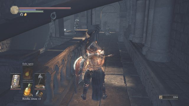 Lure out the suicide, and then the cathedral evangelist. - Cathedral of the Deep - outside - Walkthrough - Dark Souls III Game Guide & Walkthrough