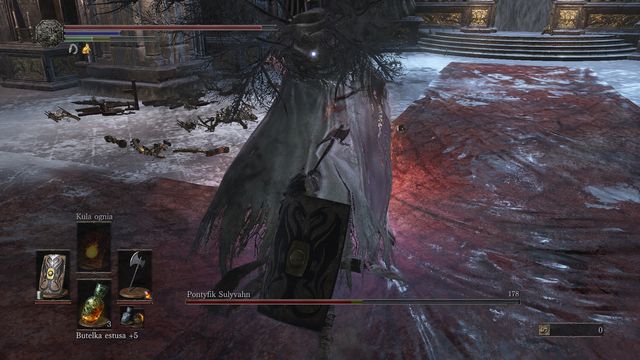 You have a good opportunity to attack when Pontiff is summoning his ghost. - Pontiff Sulyvahn - Bosses - Dark Souls III Game Guide & Walkthrough