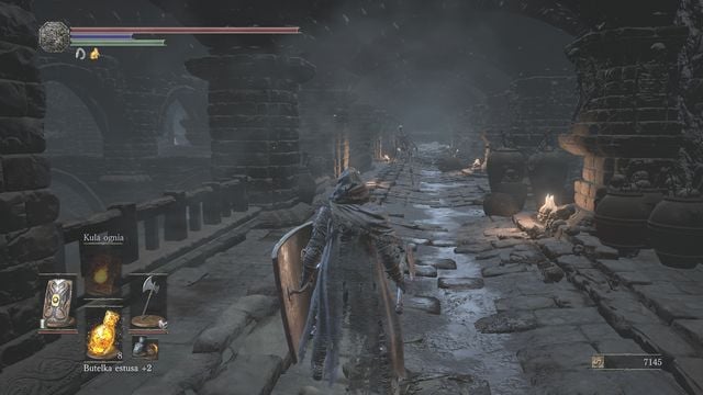 Watch out for other enemies and traps in the corridor. - Catacombs of Carthus - Walkthrough - Dark Souls III Game Guide & Walkthrough