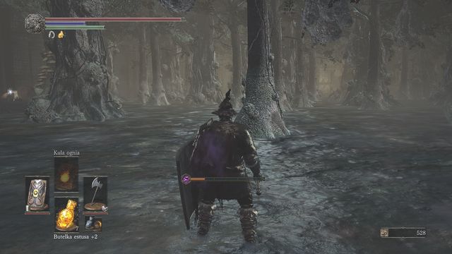 The path will lead you deeper into the forest. Collect Sages Scroll on the left, by the wall. - Farron Keep - Walkthrough - Dark Souls III Game Guide & Walkthrough