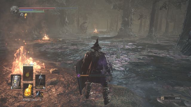 Head straight (see screenshot) and will reach the other side - Farron Keep - Walkthrough - Dark Souls III Game Guide & Walkthrough