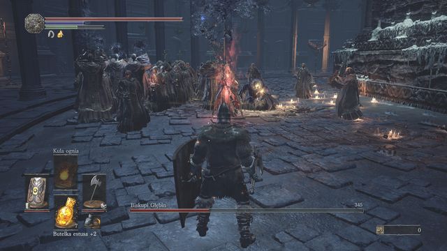 Dont pay attention to the curse that is about to be cast, but rather strike aggressively. - Deacons of the Deep - Bosses - Dark Souls III Game Guide & Walkthrough