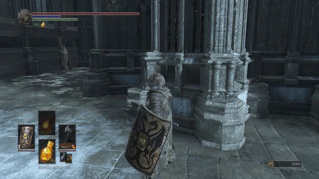 One more bowman is waiting just around the corner. - Irithyll of the Boreal Valley - Path to Anor Londo - Walkthrough - Dark Souls III Game Guide & Walkthrough