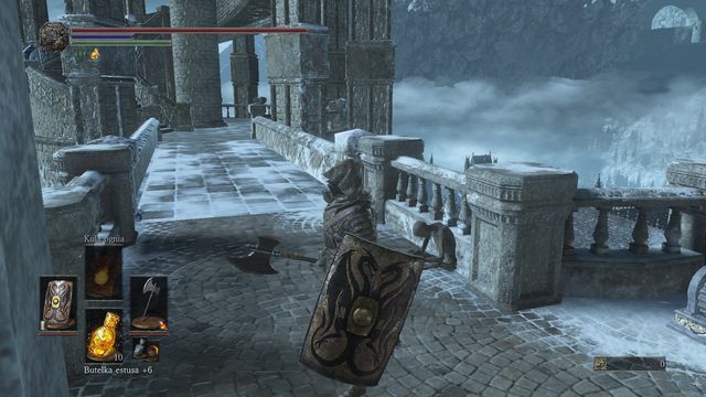 Use the lever to lower the tower. - Irithyll of the Boreal Valley - Path to Anor Londo - Walkthrough - Dark Souls III Game Guide & Walkthrough