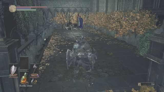 Stab the enemy from behind. - High Wall of Lothric - from the Bonfire - Walkthrough - Dark Souls III Game Guide & Walkthrough