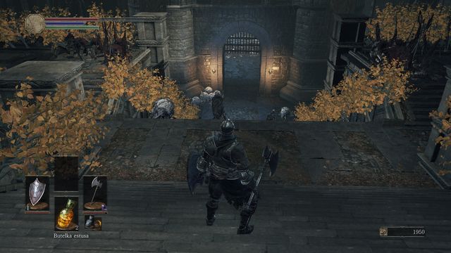 Several enemies are guarding the entrance to the arena. - High Wall of Lothric - from the Bonfire - Walkthrough - Dark Souls III Game Guide & Walkthrough