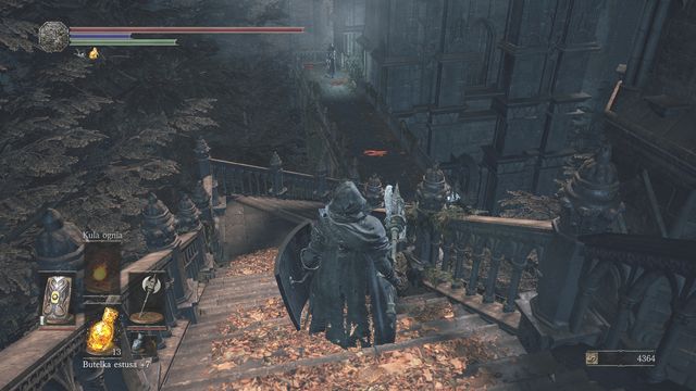 The temple knight can cause a lot of trouble if fought in a narrow passage. - Consumed Kings Garden - Walkthrough - Dark Souls III Game Guide & Walkthrough