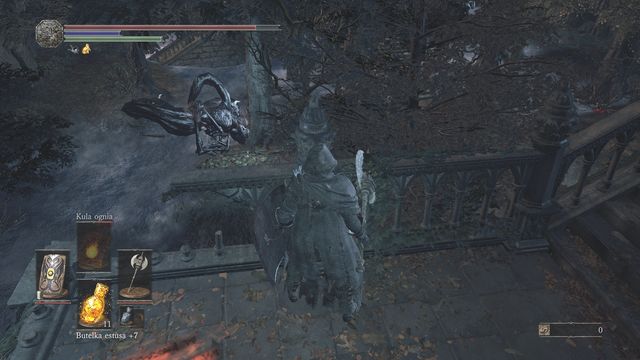 When you are about halfway your lift ride, jump on a platform - Consumed Kings Garden - Walkthrough - Dark Souls III Game Guide & Walkthrough