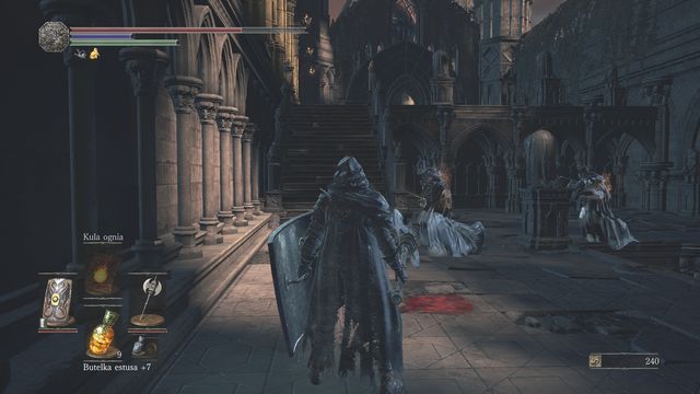 Path leading to the door that you want to unlock. - Consumed Kings Garden - Walkthrough - Dark Souls III Game Guide & Walkthrough