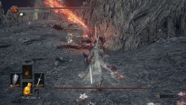 The most dangerous attack is the combo of swings with the large sword, which ends in a jab into the ground. - Soul of Cinder - Bosses - Dark Souls III Game Guide & Walkthrough