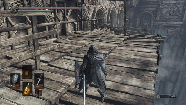 Walk over the wooden platform into the next room. - Archdragon Peak - Walkthrough - Dark Souls III Game Guide & Walkthrough
