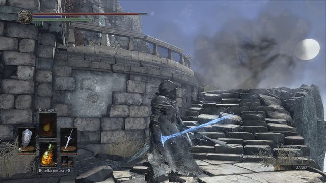 Wait for the dragon to fly away to be able to pass by. - Archdragon Peak - Walkthrough - Dark Souls III Game Guide & Walkthrough