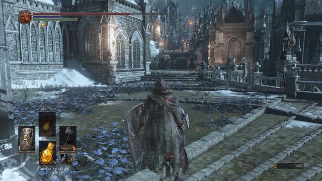 The road up is heavily guarded - fight with as little enemies simultaneously as possible. - Irithyll of the Boreal Valley - Walkthrough - Dark Souls III Game Guide & Walkthrough