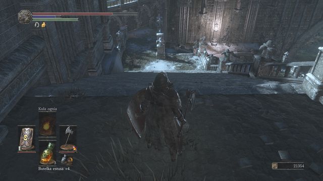 When walking down you will encounter other invisible enemies. - Irithyll of the Boreal Valley - from the Church of Yorshka - Walkthrough - Dark Souls III Game Guide & Walkthrough