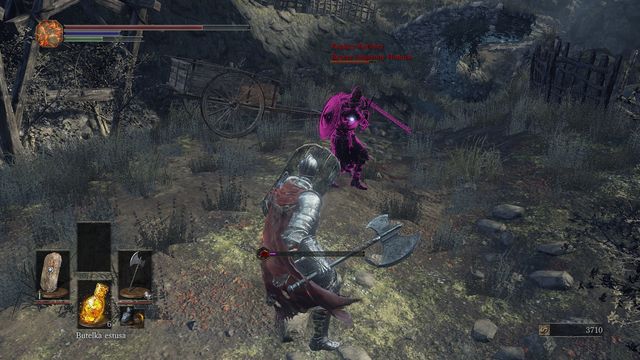 Pay attention to his strikes and block them or dodge them if possible. - Undead Settlement - straight road from the great square - Walkthrough - Dark Souls III Game Guide & Walkthrough