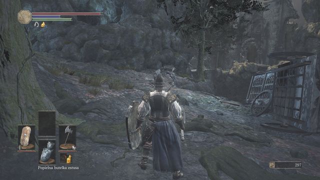 First, take out two opponents next to the wagon. - Road of Sacrifices - Walkthrough - Dark Souls III Game Guide & Walkthrough