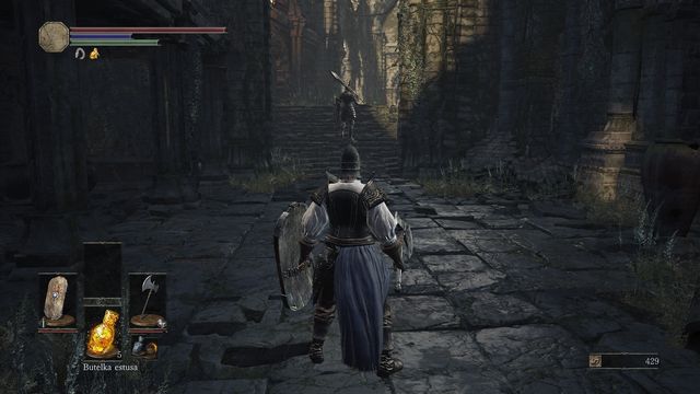 This foe is tough, so its ok to give up the fight or use a cunning trick - Road of Sacrifices - Swamp - Walkthrough - Dark Souls III Game Guide & Walkthrough