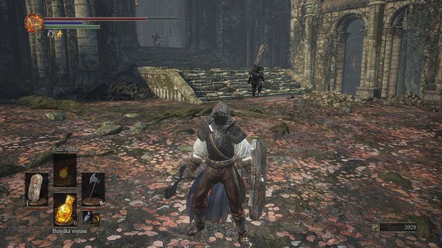 Should you get into trouble, let them chase you, lose them and enter the ruins. - Road of Sacrifices - Swamp - Walkthrough - Dark Souls III Game Guide & Walkthrough