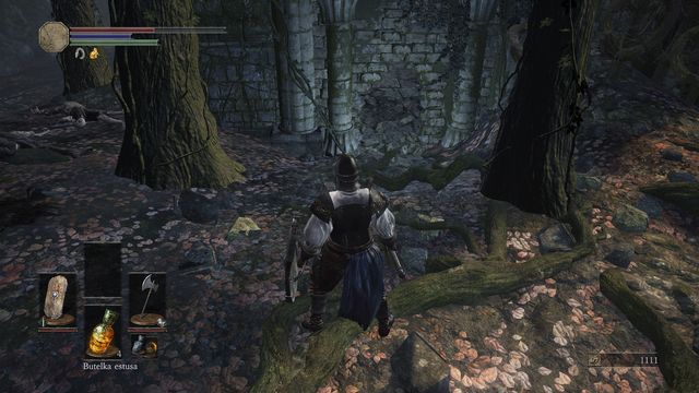 Walk around the wall from the right and find the entrance (see screenshot) - Road of Sacrifices - Swamp - Walkthrough - Dark Souls III Game Guide & Walkthrough