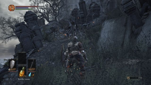 Be careful - there are several enemies near the entrance to Firelink Shrine - Appendix - First location and boss - Dark Souls III in 10 Easy Steps - Dark Souls III Game Guide & Walkthrough